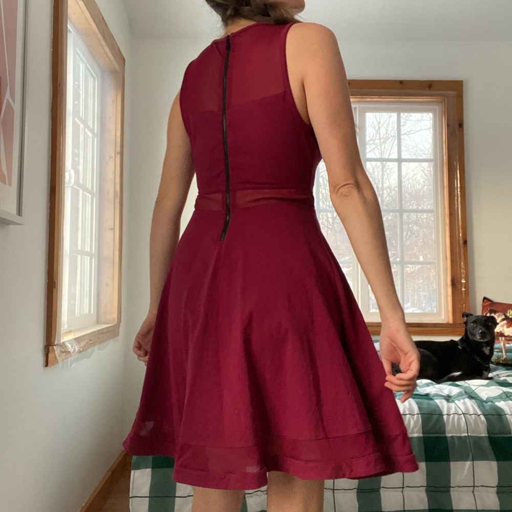 Illusion A-Line Express Dress - Picture 3 of 3
